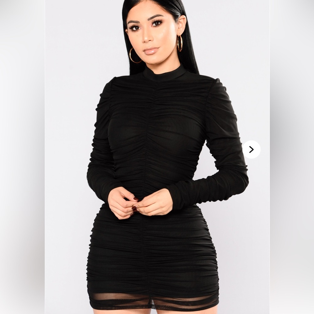 Paparazzi ruched dress